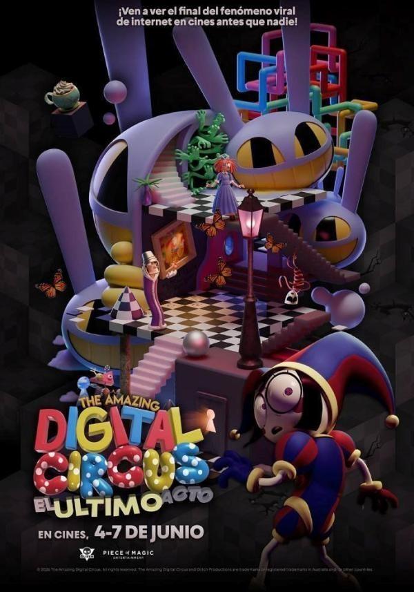 Caratula THE AMAZING DIGITAL CIRCUS: EL ÚLTIMO ACTO
